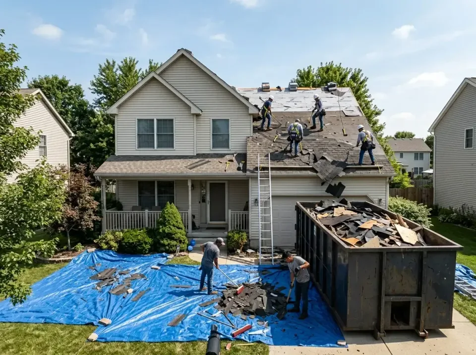 roof-replacement-debris-remova-004 — frequently asked questions, Cheapest Dumpster Rentals in Milford Mill, MD